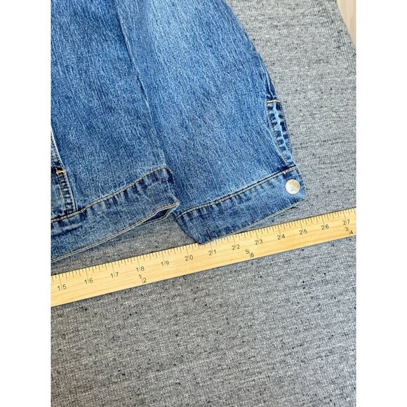 Women Of Faith Denim Button Down Jean Jacket Size XL - Picture 9 of 11